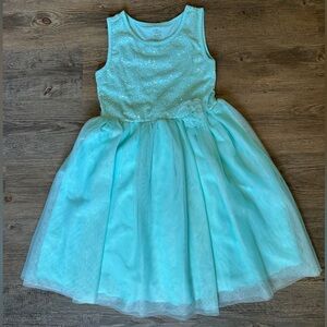 Place Sparkling Aqua Kids Dress